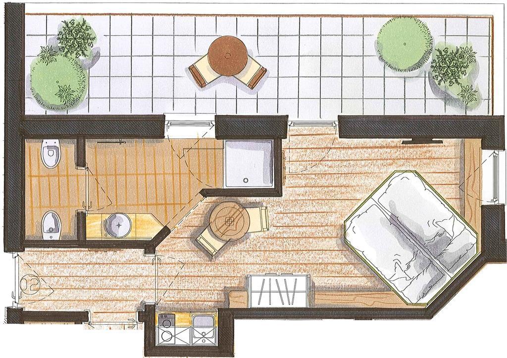 Color Home Suite Apartments Predazzo Zimmer foto