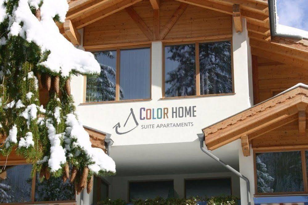 Color Home Suite Apartments Predazzo Exterior foto