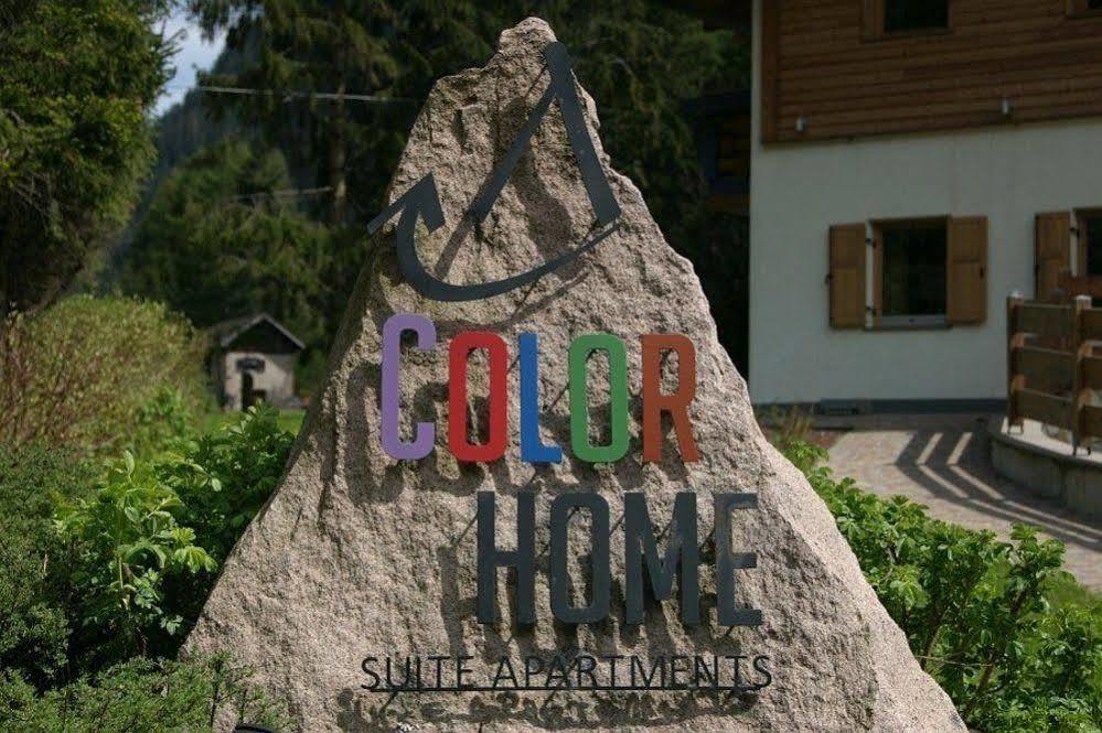 Color Home Suite Apartments Predazzo Exterior foto